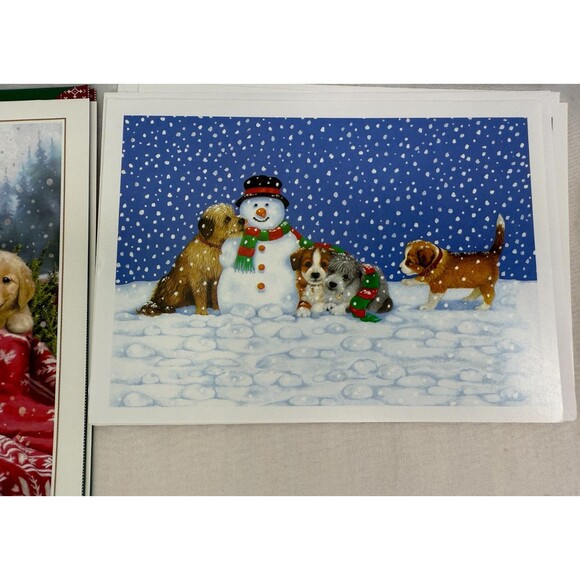 Pet Dog Cat Christmas Card Lot of 45 pc with Envelopes Holiday Greetings - Picture 9 of 9